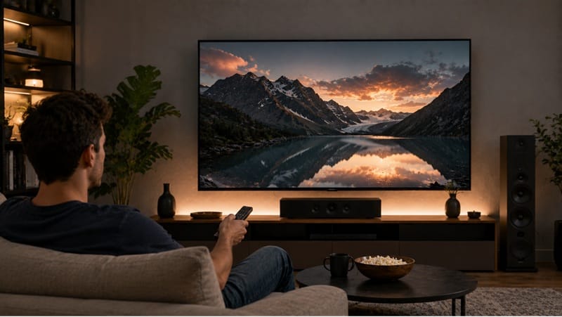 soundbar connected to TV via HDMI eARC port