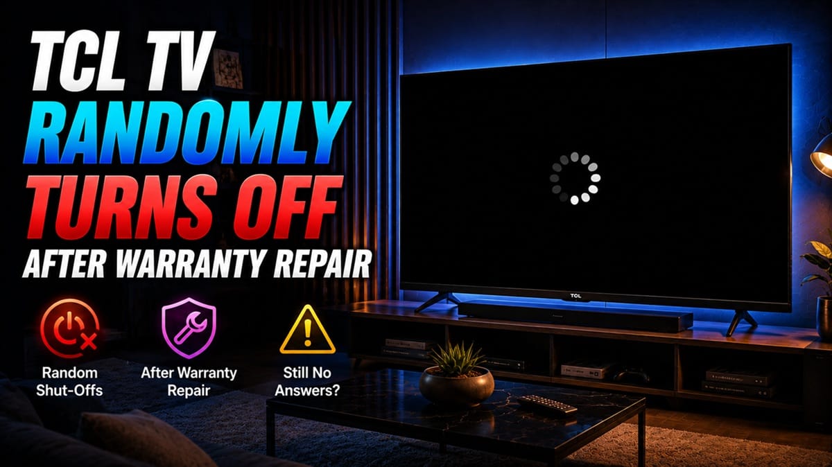 TCL TV Randomly Turns Off After Warranty Repair