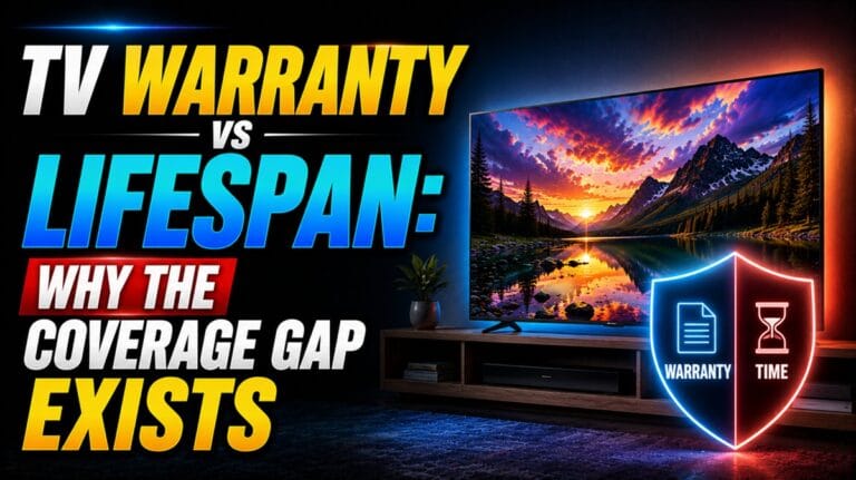 TV Warranty vs Lifespan: Why the Coverage Gap Exists