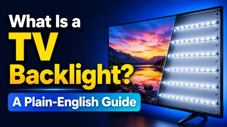 What Is a TV Backlight? A Plain-English Guide