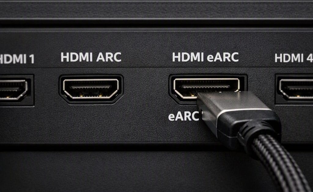 what is hdmi earc — ARC vs eARC ports on a TV