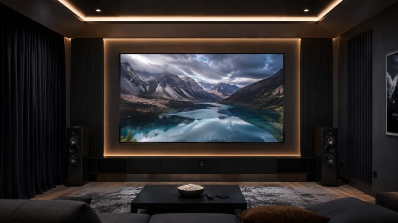 who should buy Hisense 100E7SF — home theater setup