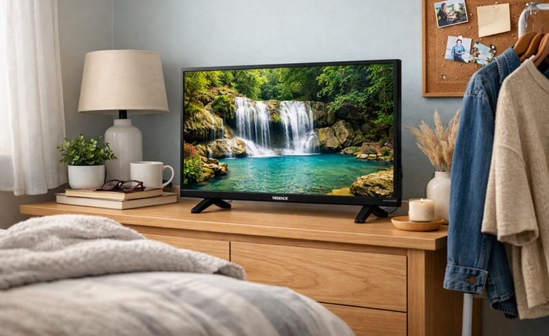who should buy Hisense 32QD4HSR — bedroom Roku TV setup