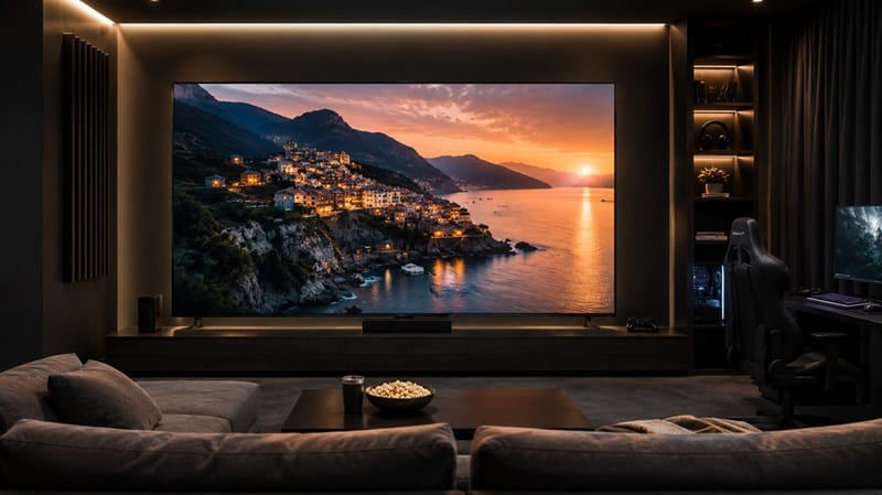 who should buy LG OLED77C6H — home theater gaming setup